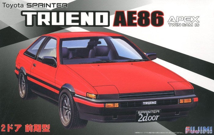 Fujimi 046297 1/24 Toyota 86 Trueno (2 Door GT/APEX Early Production)