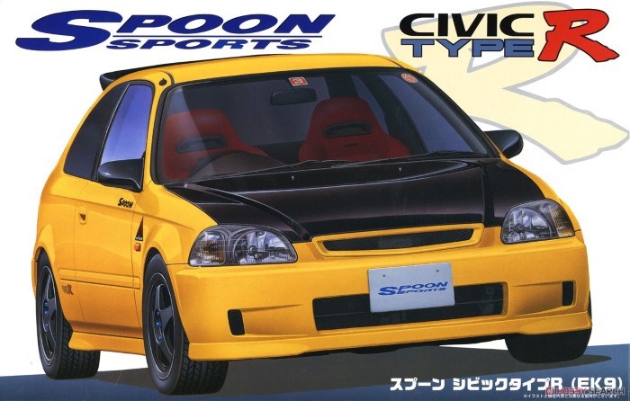 Fujimi 046358 1/24 Honda Spoon Civic Type R (EK9)