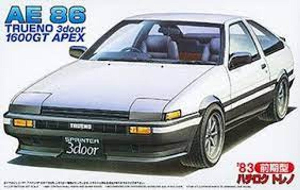 Fujimi 046426 1/24 '83 AE86 Trueno Early Type