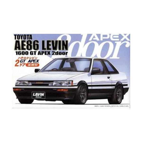 Fujimi 046495 1/24 '85 Toyota AE86 Levin 1600 GT APEX 2-Door