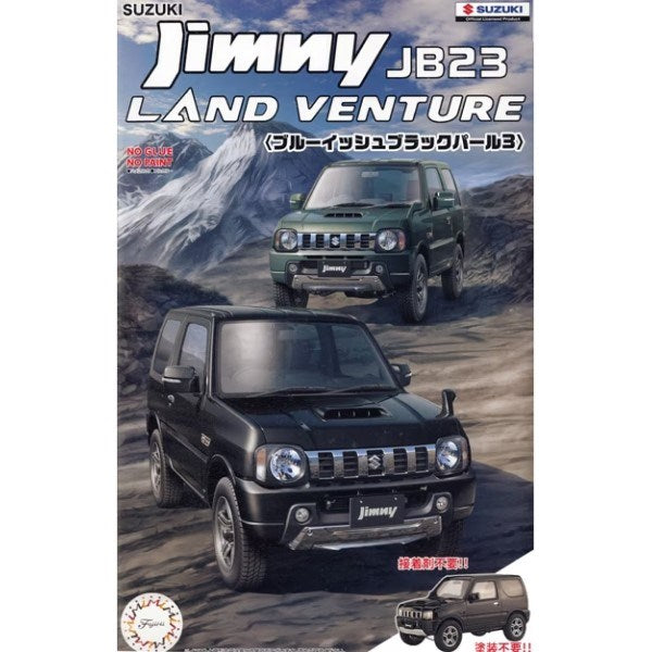 Fujimi 066301 1/24 Suzuki Jimny JB23 Land Venture - Blueish Black Pearl (Snap Kit)