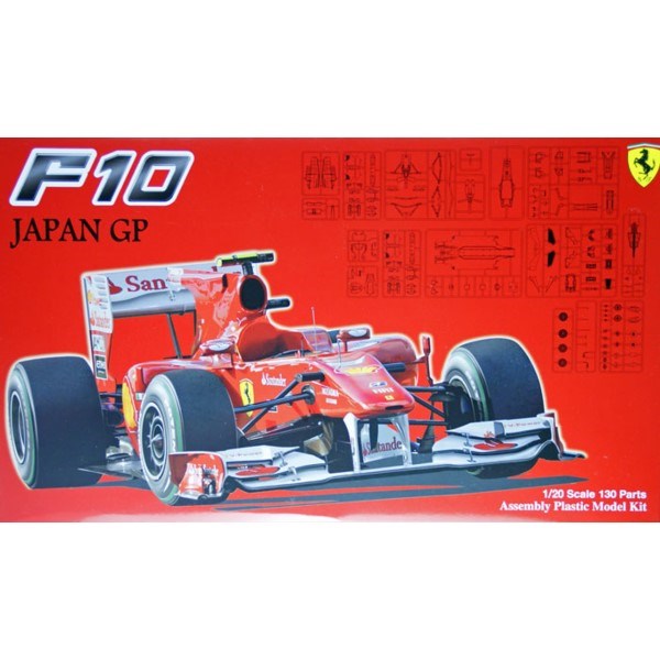 Fujimi 090870 1/20 F1 Ferrari F10 Japan GP