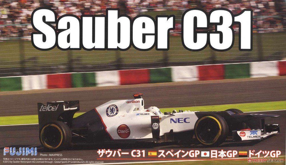 Fujimi 092072  1/20 Sauber C31 F1 Car 2012 (Japan/Spain/German GP)