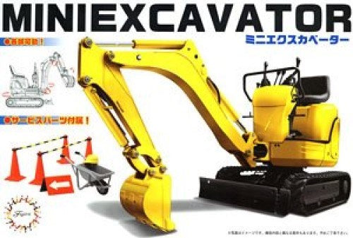 xFujimi 116068 1/32 Mini Excavator w/wheelbar