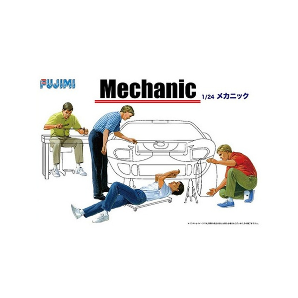 Fujimi 116624 1/24 Mechanic Figures Set