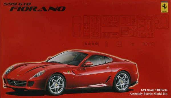 Fujimi 123660 1/24 Ferrari 599GTB w/etched