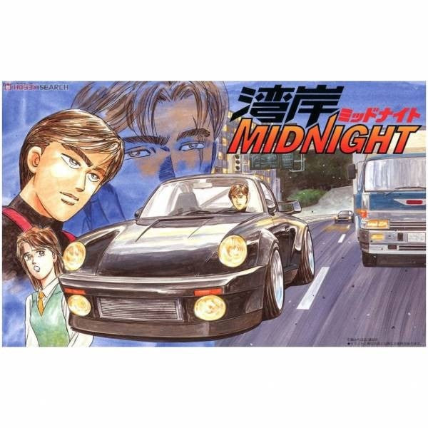 Fujimi 171036 1/24 Wangan Midnight Series: Porsche 911 Turbo 'Blackbird'