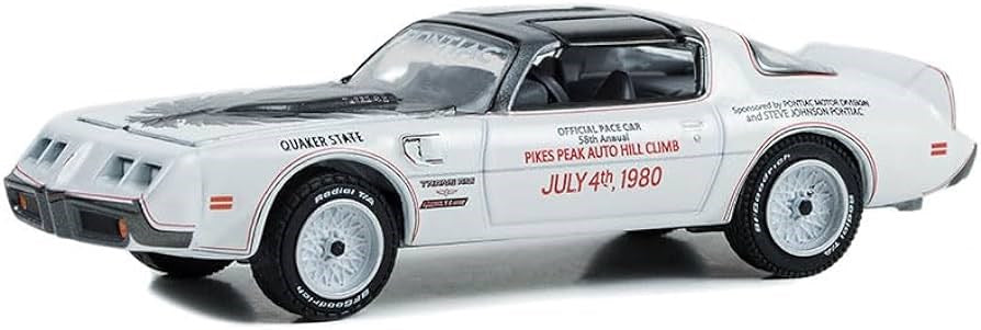 Greenlight 13330-E 1/64 1980 Pontiac Firebird Trans Am