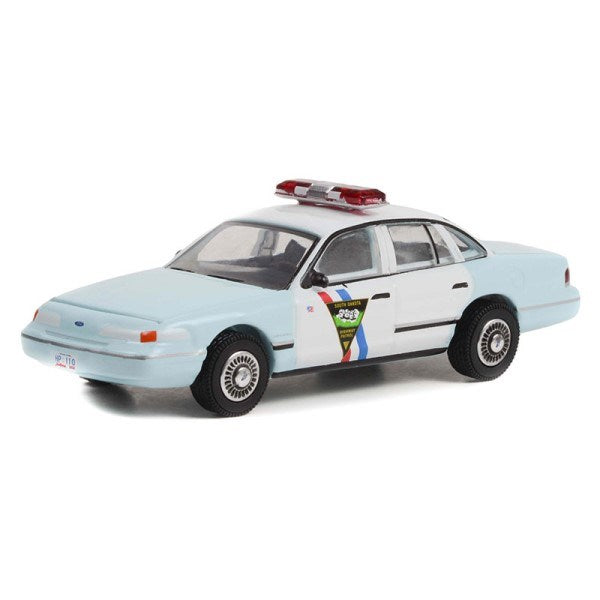 GreenLight 43000-B 1/64 1992 Ford Crown Victoria Police Interceptor - South Dakota Highway Patrol