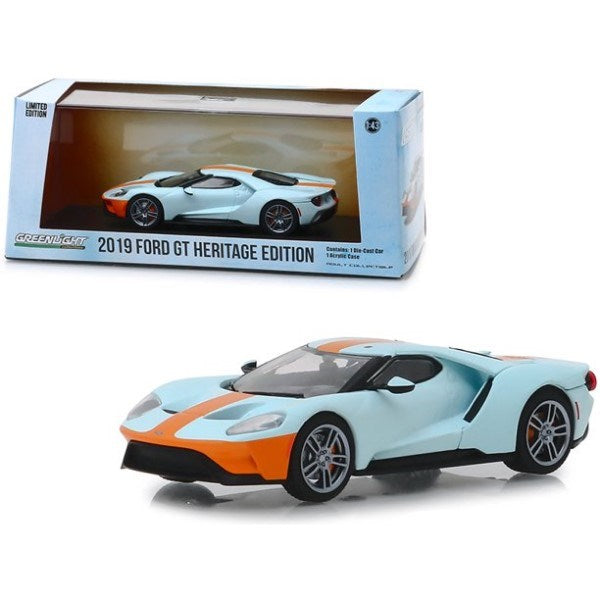 GreenLight 86158 1/43 2019 Ford GT Heritage Edition - Gulf Oil