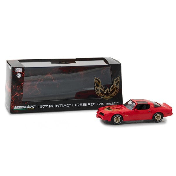 GreenLight 86330 1/43 1977 Pontiac Firebird Trans Am (Firethorn Red)