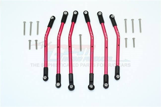 GPM Racing TRX4160A Aluminium Adjustable Suspension Links - 17 Piece Set