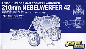 Greatwall Hobby 1/35 L3503 German 210mm Rocket Launcher Nebel Werfer 42