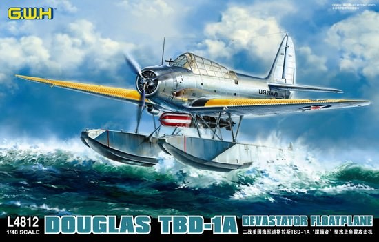 Greatwall Hobby 1/48 L4812 WW2 Douglas TBD-1a Devastator Floatplane