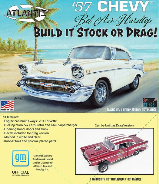 Atlantis Models CH1371 1/25 '57 Chevy Bel Air