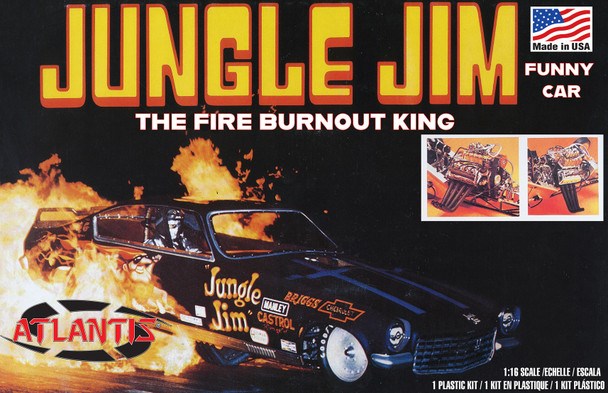 Atlantis Models CH1486 1/16 Jungle Jim Vegas Funny Car