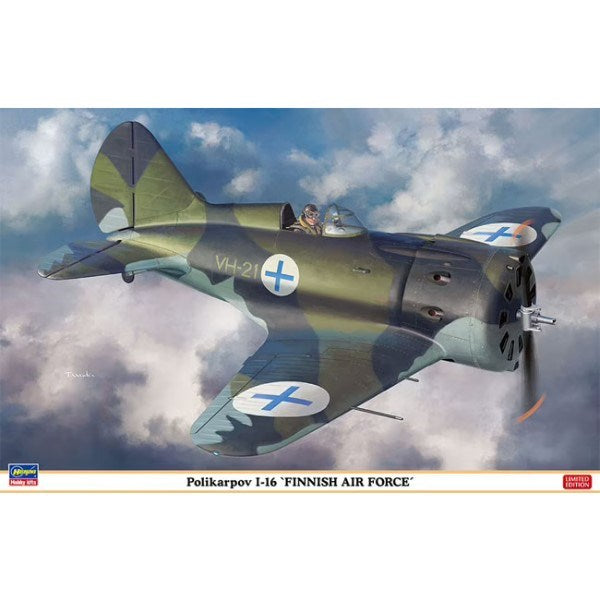 Hasegawa 08254 1/32 Polikarpov I-16 - Finnish Air Force