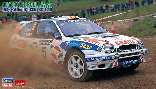 Hasegawa 1/24 20438  Toyota Corolla Wrc 1998 Rally Of Great Britain
