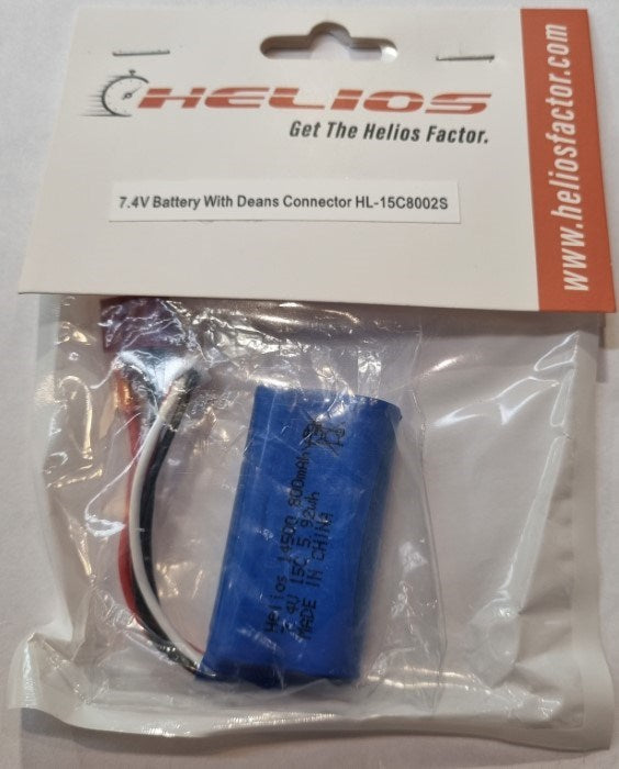 Helios - 7.4v 800Mah 15C li Ion Battery