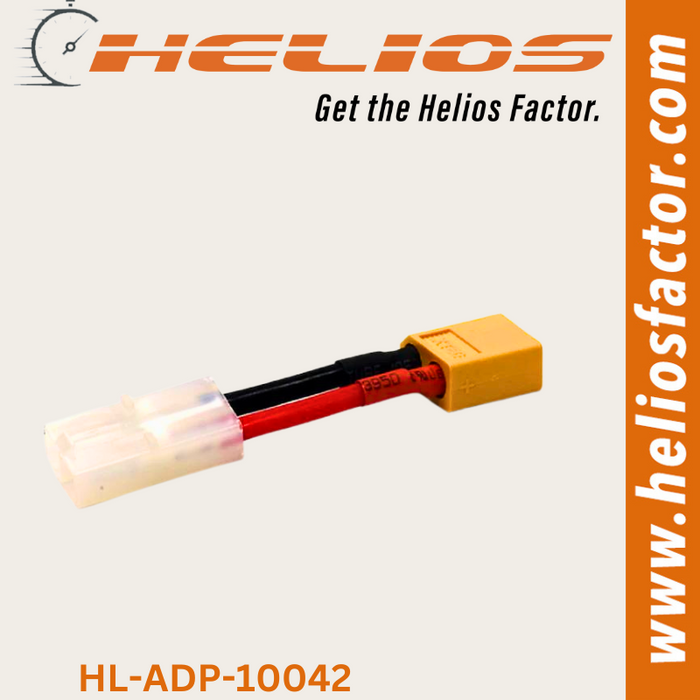 Helios - Connector - Tamiya Mini (Male) To Deans (Female)