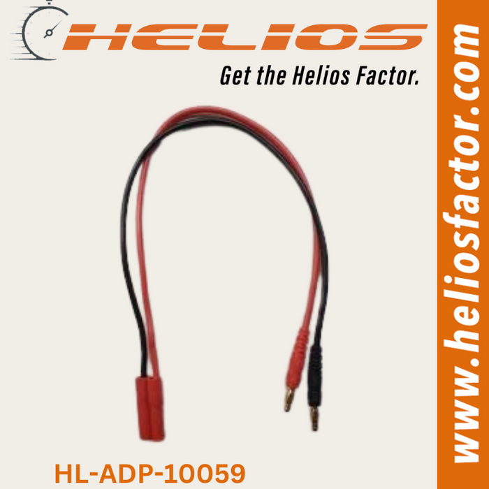 Helios - ADP - Charge Cable - Redcat Racing Plug to 4mm Banana Bullet