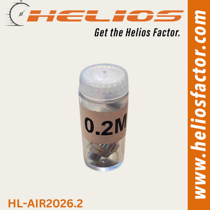 Helios - 0.2mm Airbrush Nozzle and Cover Type 2 (long nozzle)