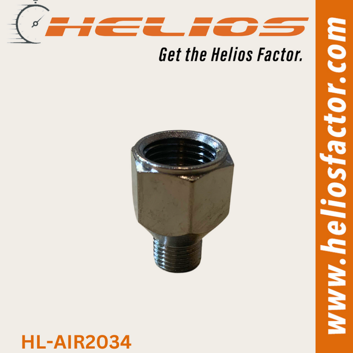 Helios - Airbrush Air Hose (Line) Adapter - 1/4 BSP