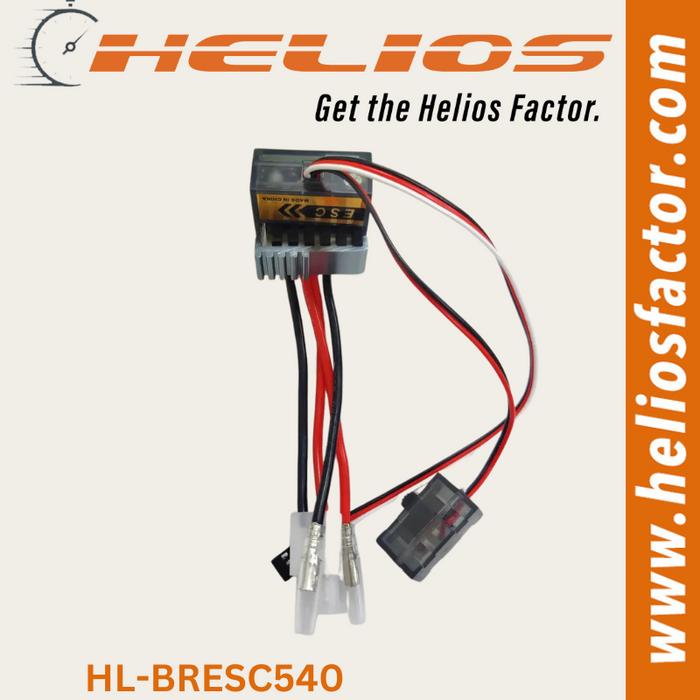 Helios - Brushed ESC for 540 Motor ( Not for LIPO )