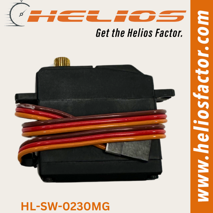 Helios - Waterproof Digital Servo Standard Size 10kg .0.12s (Exceeds Savox SW-0230MG and SC-0254MG Specs)