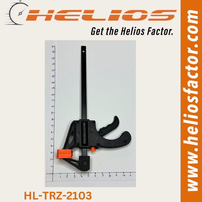 Helios - 100mm Quick Ratchet Release F Clamp