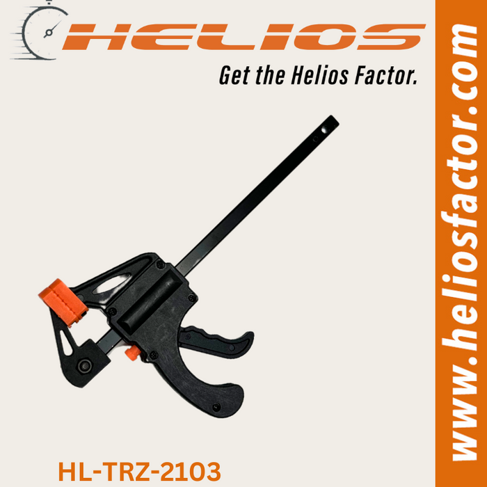 Helios - 100mm Quick Ratchet Release F Clamp