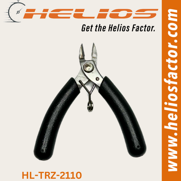 Helios - Small Spring Loaded Diagonal Pliers - 89mm