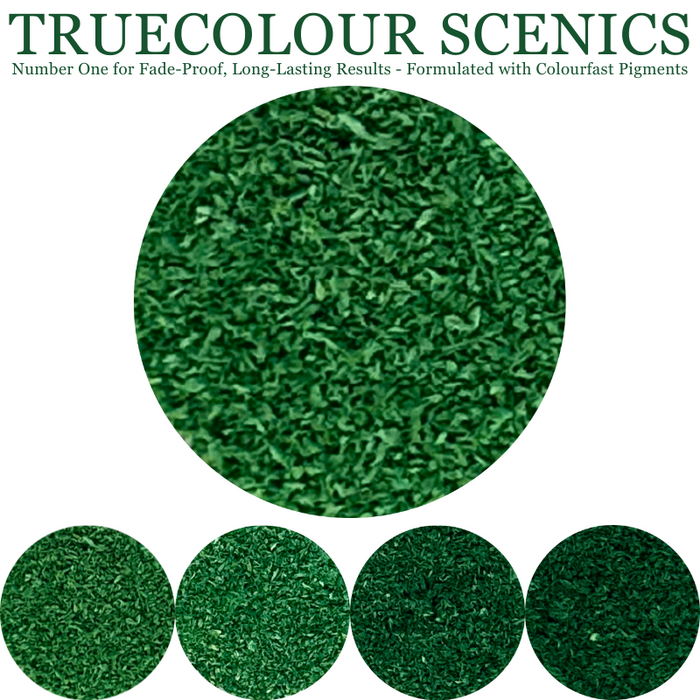 Truecolour Scenics Blended Turf Ground Cover Fine Light Standard Green