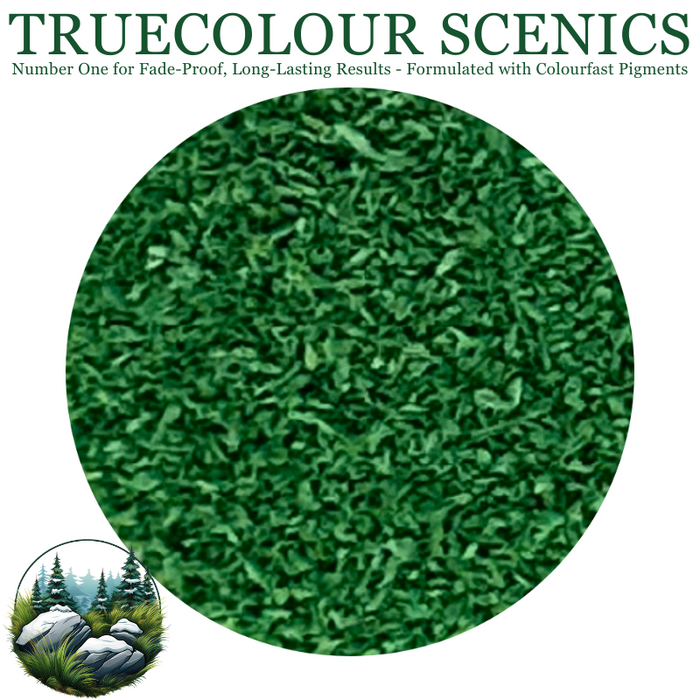 Truecolour Scenics Blended Turf Ground Cover Fine Light Standard Green