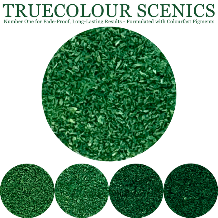 Truecolour Scenics Blended Turf Ground Cover Fine Medium 2 Standard Green