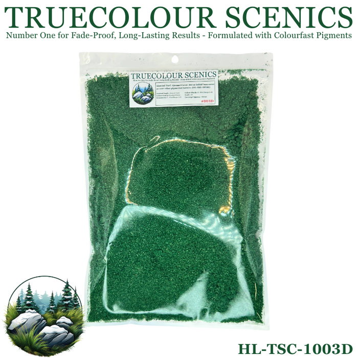 Truecolour Scenics Blended Turf Ground Cover Fine Medium 3 Standard Green