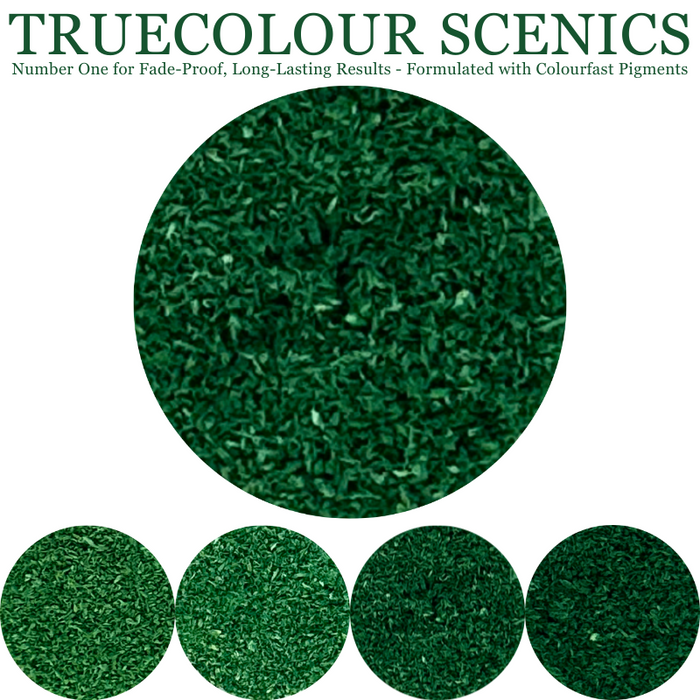 Truecolour Scenics Blended Turf Ground Cover Fine Medium 3 Standard Green