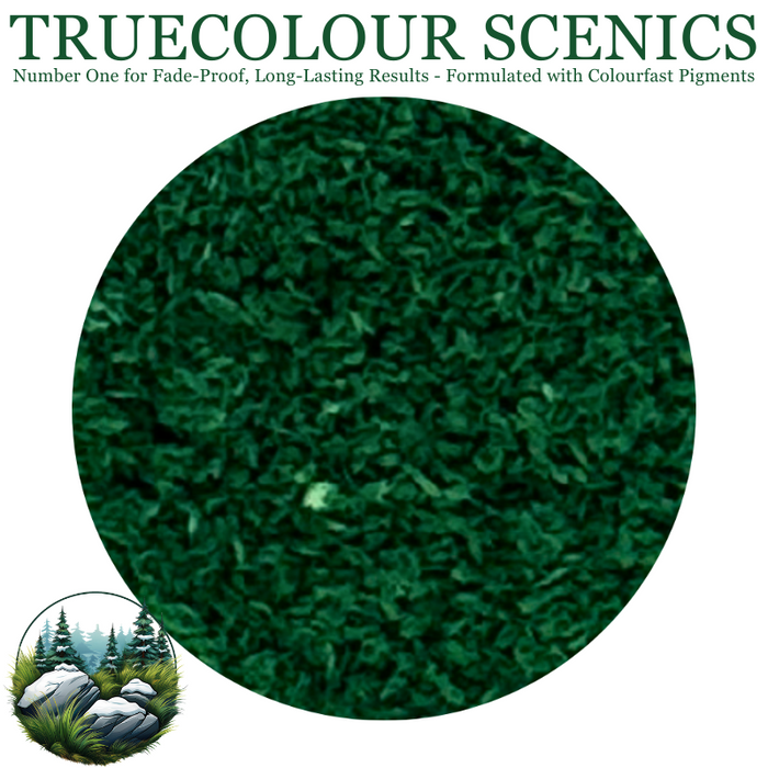 Truecolour Scenics Blended Turf Ground Cover Fine Dark Standard Green