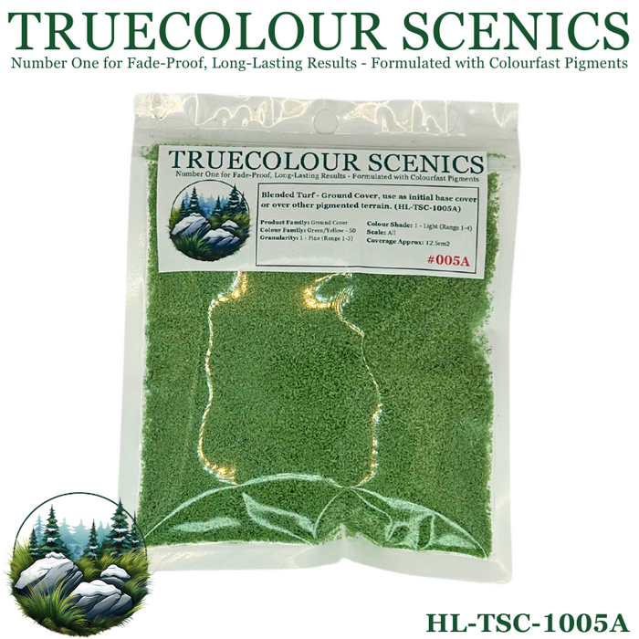 Truecolour Scenics Blended Turf Ground Cover Fine Light Green/Yellow-50