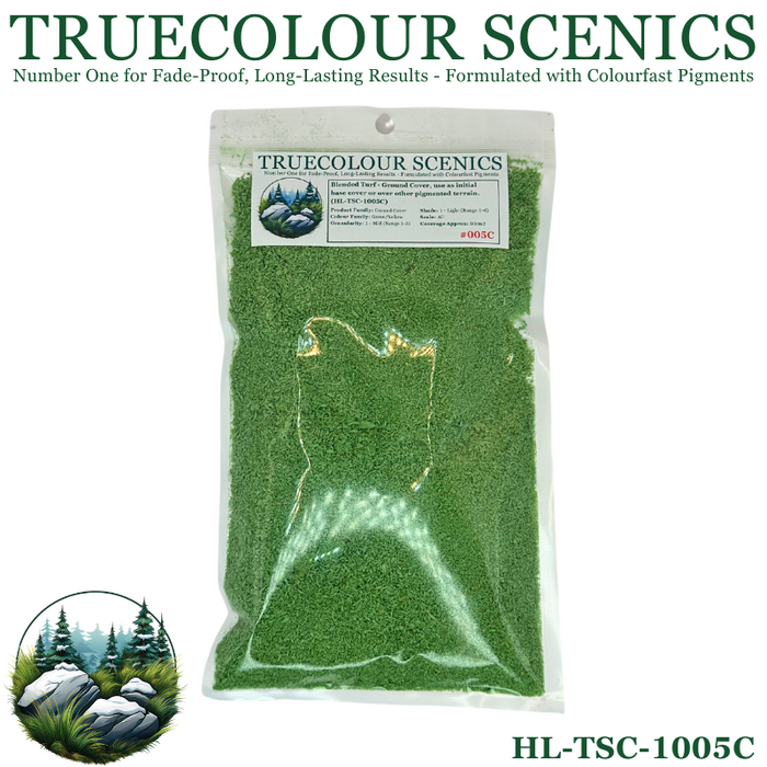 Truecolour Scenics Blended Turf Ground Cover Fine Light Green/Yellow-50