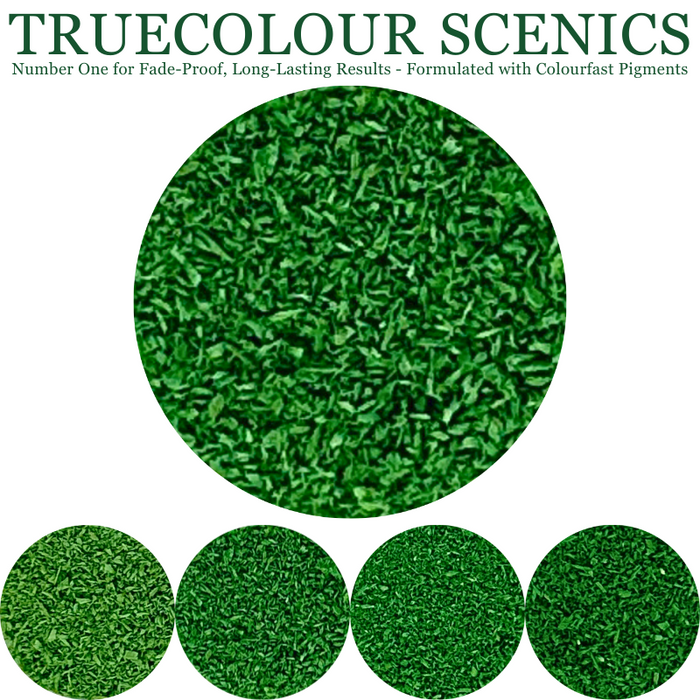 Truecolour Scenics Blended Turf Ground Cover Fine Medium 2 Green/Yellow-50