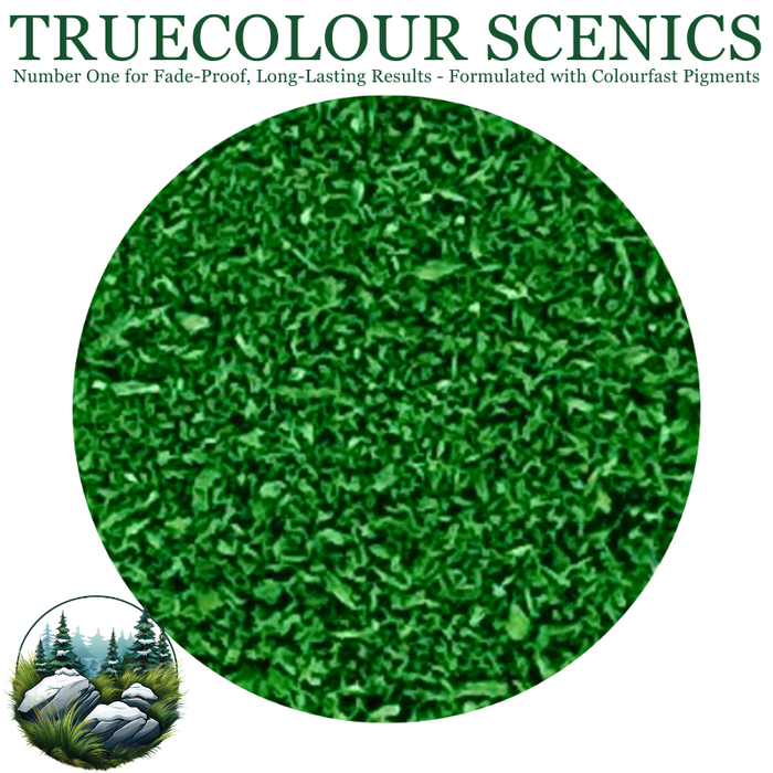 Truecolour Scenics Blended Turf Ground Cover Fine Medium 3 Green/Yellow-50