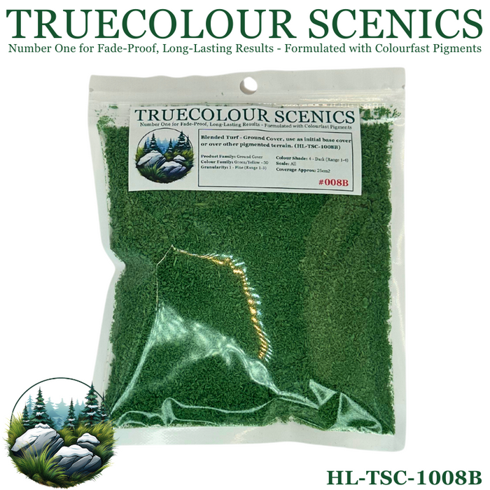 Truecolour Scenics Blended Turf Ground Cover Fine Dark Green/Yellow-50