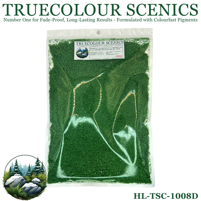 Truecolour Scenics Blended Turf Ground Cover Fine Dark Green/Yellow-50