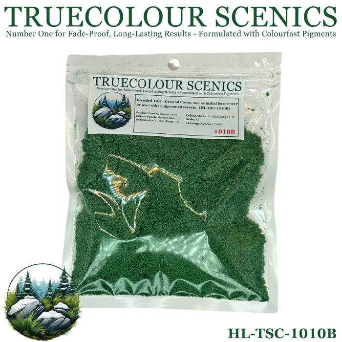 Truecolour Scenics Blended Turf Ground Cover Fine Medium 2 Green/Yellow-25