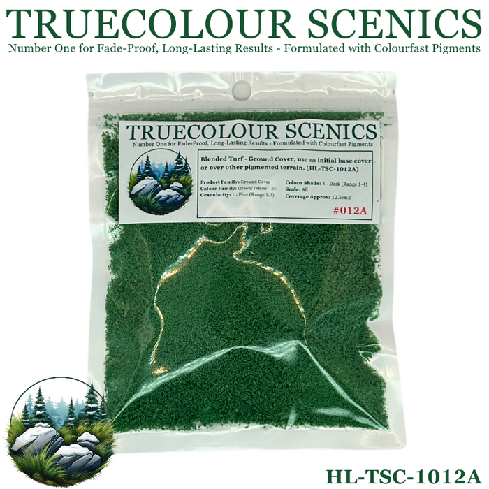 Truecolour Scenics Blended Turf Ground Cover Fine Dark Green/Yellow-25