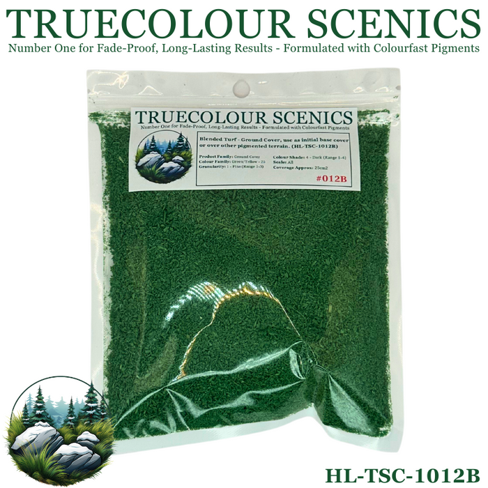 Truecolour Scenics Blended Turf Ground Cover Fine Dark Green/Yellow-25