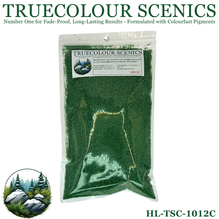 Truecolour Scenics Blended Turf Ground Cover Fine Dark Green/Yellow-25