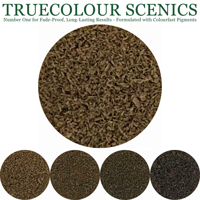 Truecolour Scenics Blended Turf Ground Cover Fine Light Earth Brown