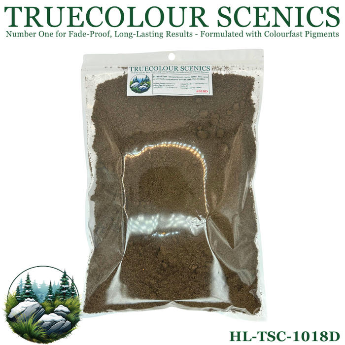 Truecolour Scenics Blended Turf Ground Cover Fine Medium 2 Earth Brown